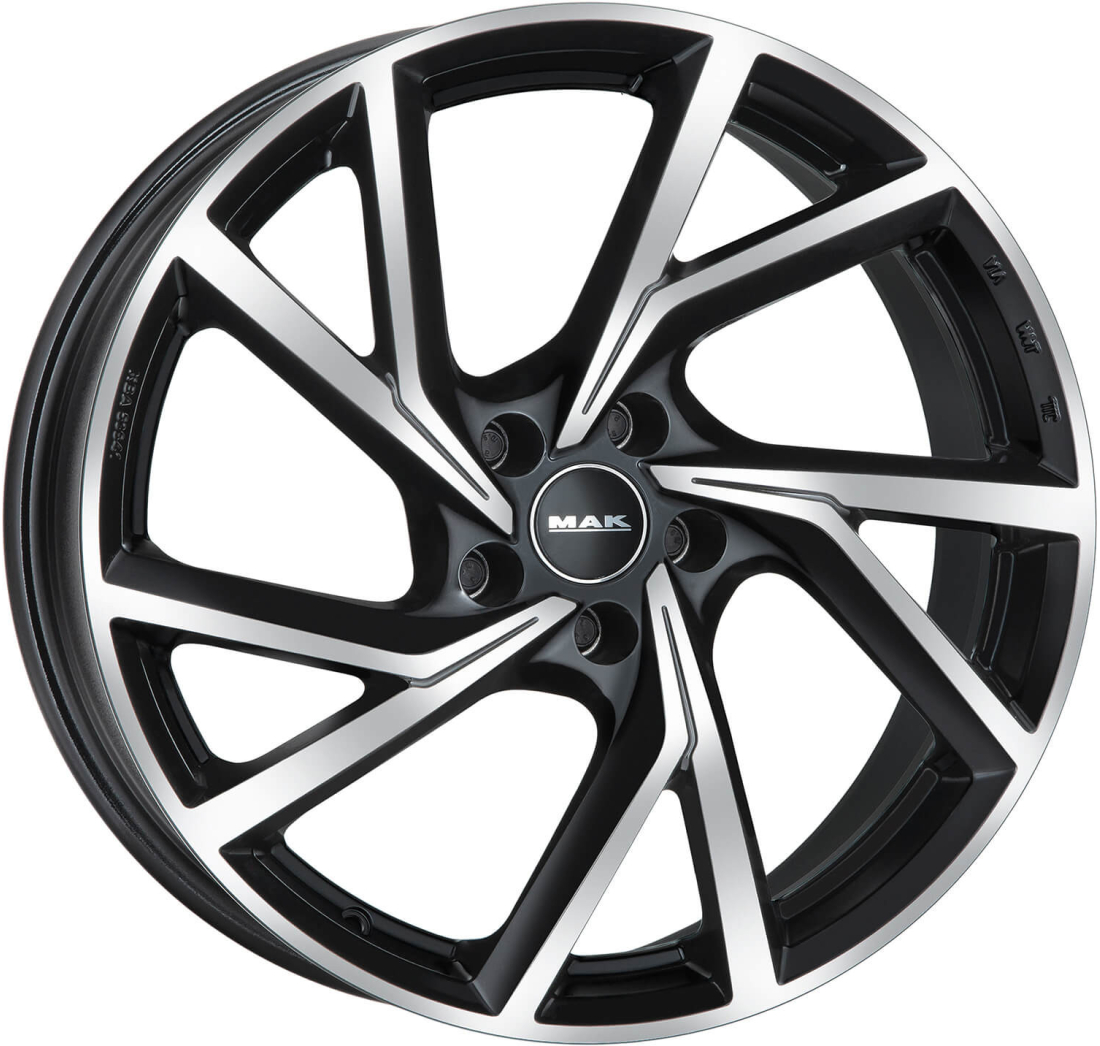 KASSEL 8 20 45 5x114 MAK 76,00 BLACK MIRROR